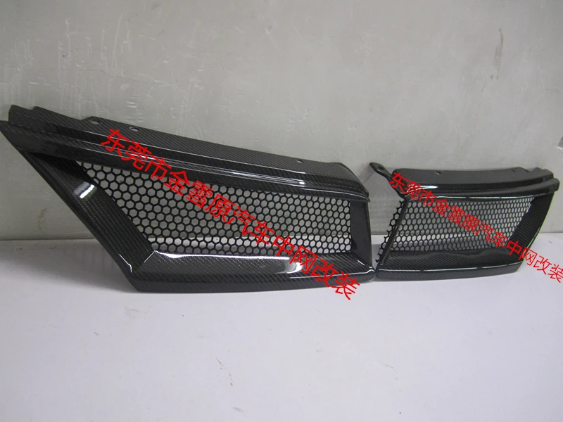 Fit for 05-07 Nissan Tiida carbon fiber Or FPR  car grill  high quality