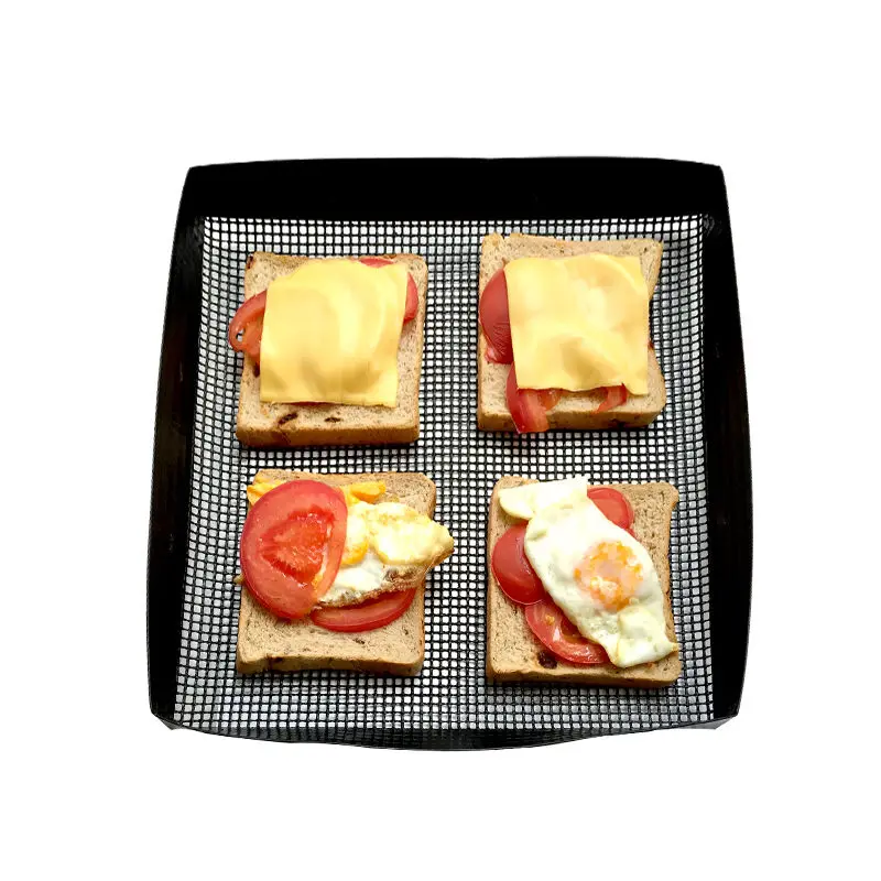 30*30*2.5cm Non-Stick Perforated Silicone Baking Liner for Bread Bread Baking Mat Mesh Baking Bread Sheet image 4