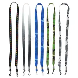 5 Pieces Camouflage Sunglasses Lanyard Strap Men Women Eye Glasses Cord Holder 60cm