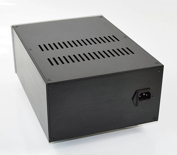 WA123 Full Aluminum chassis/Pre-amplifier chassis/DAC chassis/amplifier enclosure/case/ amp chassis /Box (222*121*308mm)