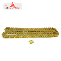 Gold KMC 428 102/104/108 links GOLD O-RING chain 110 125 140 150cc dirt bike/pit bike 420 china can choose thelinks you want