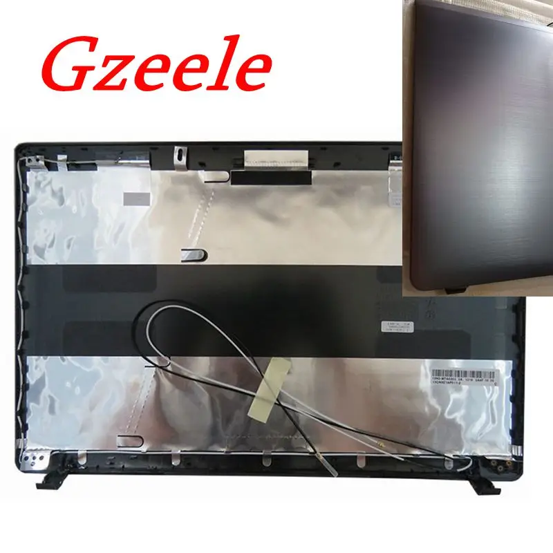 GZEELE NEW Top Cover for ASUS K55V  K55VD A55V A55VD K55 K55VM R500V LCD Back Rear Lid Case grey 13N0-M7A0K01