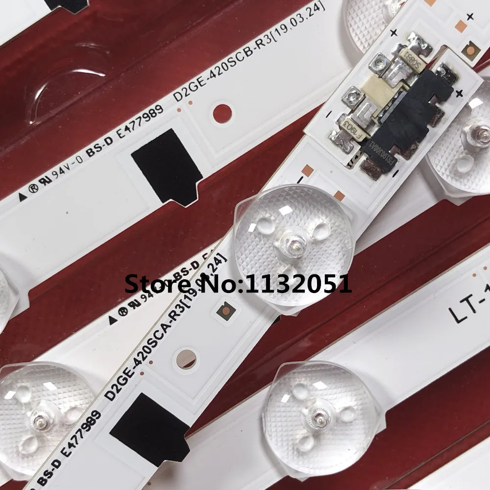 Tira de luces LED, accesorio para UE42F5000AK UE42F5070 UE42F5300 UE42F5370 UE42F5500 UE42F6400 D2GE-420SCB-R3 2013SVS42F R 5 L 9