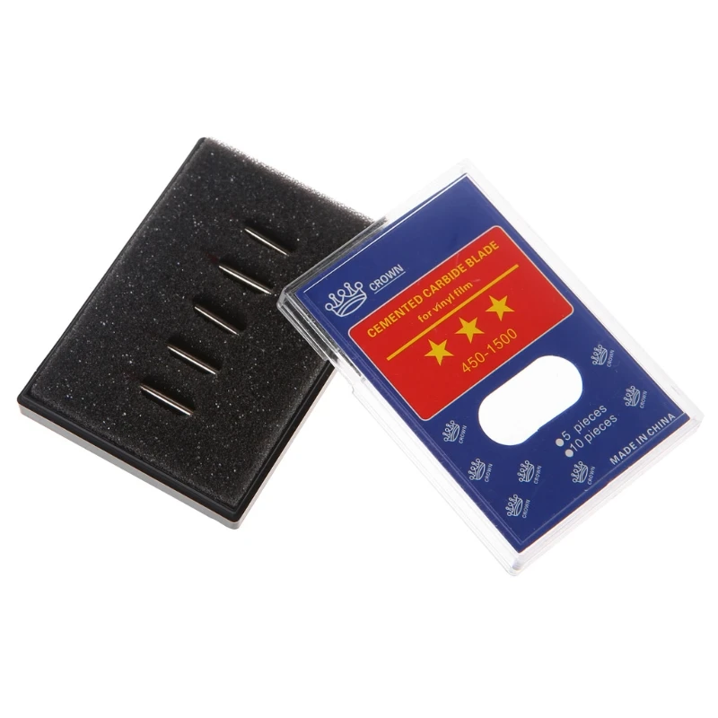 5Pcs Carburo Cementato Lama Plotter Da Taglio Per Pellicola Del Vinile Cutter 25x2 millimetri di Qualità qiang