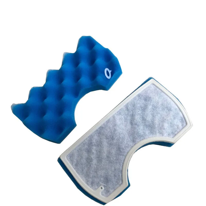 2 * فراغ نظافة الغبار فلتر HEPA H11 DJ63-00672D تصفية + 3 * مجموعة من تصفية القطن لسامسونج SC4300 SC4470 الأبيض VC-B710W