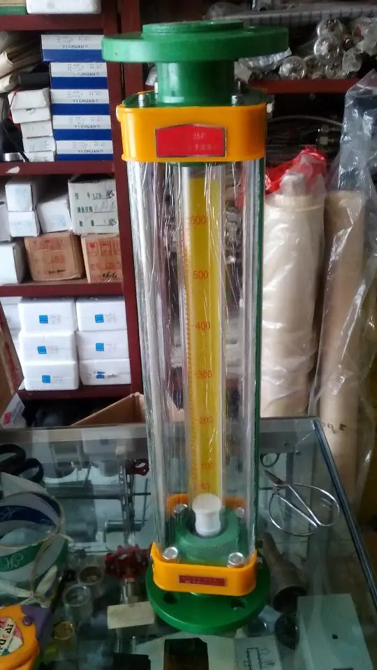 

LZB-25F Series Liquid 0.25-2.5M3 / H gas corrosion glass rotameter LZB-25F