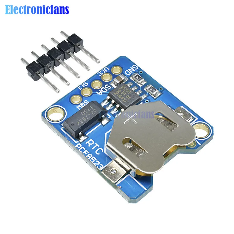 PCF8523 RTC moduł tabliczki zaciskowej cyfrowy sterownik krokowy PCF8523 zegar czasu rzeczywistego RTC zmontowany 3.3V 5V dla Arduino Raspberry Pi