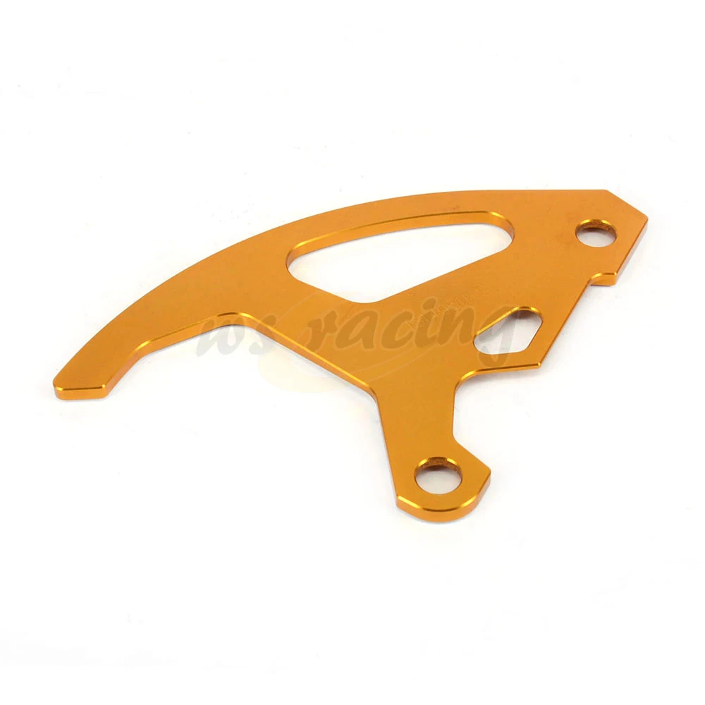 Gold Rear Brake Disc Rotor Guard Cover Protector For SUZUKI RM125 RM250 2005-2008 RMZ250 2007-2017 RMZ450 RMX450Z DRZ400SM