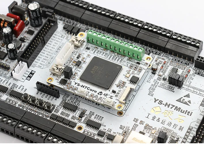 STM32H743 مجلس التنمية الصناعية التحكم المزدوج يمكن المزدوج 485 معزولة المدخلات تتابع الانتاج