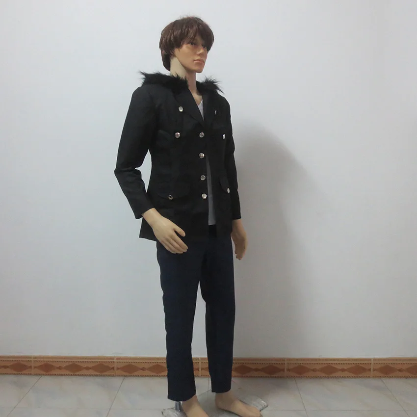 Ensemble complet 3 en 1 cosplay Suoh Mikoto cos pour fête d'halloween, pantalon + T-Shirt + veste