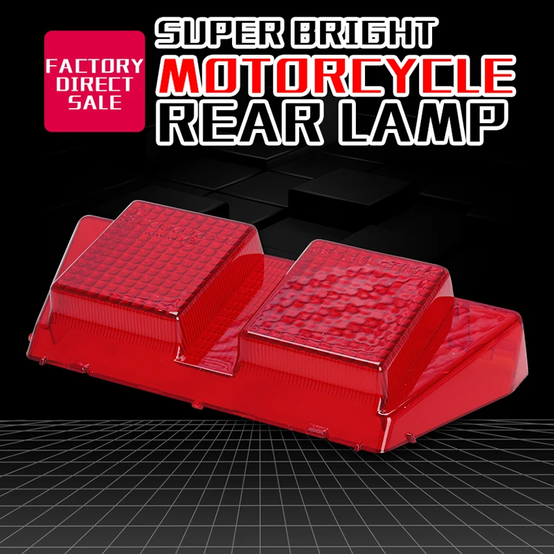 Rear Tail Light Shell Brake Taillight Cover For HONDA VFR400 NC30 RVF400 NC35 RVF VFR 400 Motorcycle Accessories