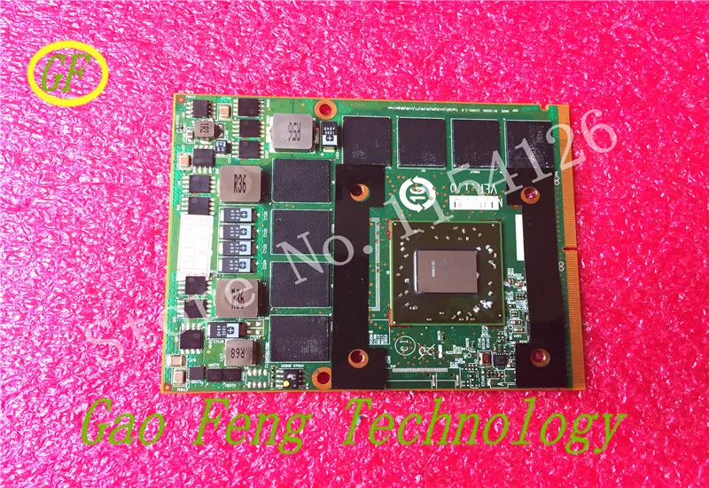 

Wholesale MS-1V0S1 FOR MSI GX660R GX740 ATI Mobility Radeon 216 - 0769008 HD5870 MXM DDR5 109-B96031-00C 100% Tested Ok