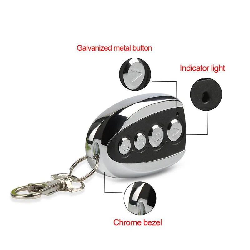 QIACHIP 433.92 Mhz RF Duplicator Copy CAME TOP 432EV TOP-432NA TOP432NA 433mhz 4 CH Gate Garage Door Key Remote Control Switches