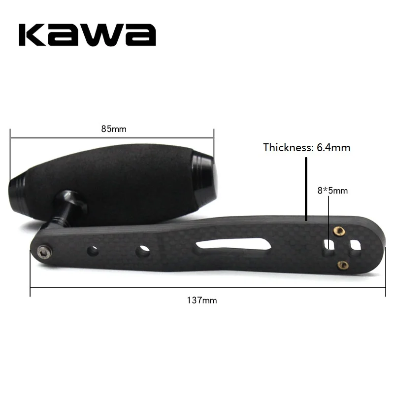 Kawa New Design Fishing Rocker, For Trolling Wheel, High Carbon, Double Holes Fishing Reel Handle for Reel