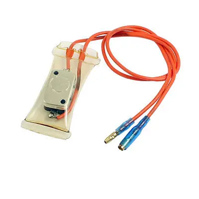 AC 230V 3A 2 Wires Lead -7C Refrigerator Defrost Thermostat Switch