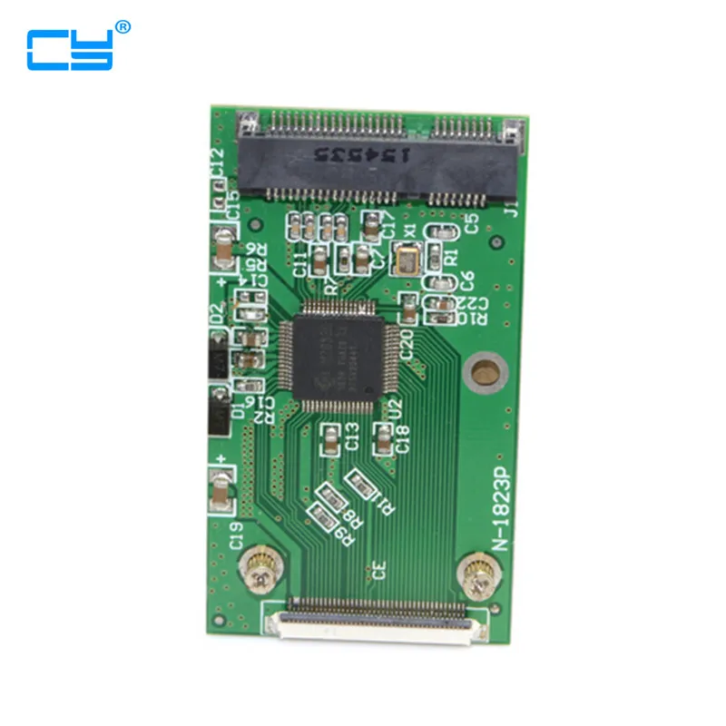 MINI PCI-E mSATA SSD to 40 Pin ZIF Adapter Card for Toshiba or Hitachi ZIF CE HDD Hard disk