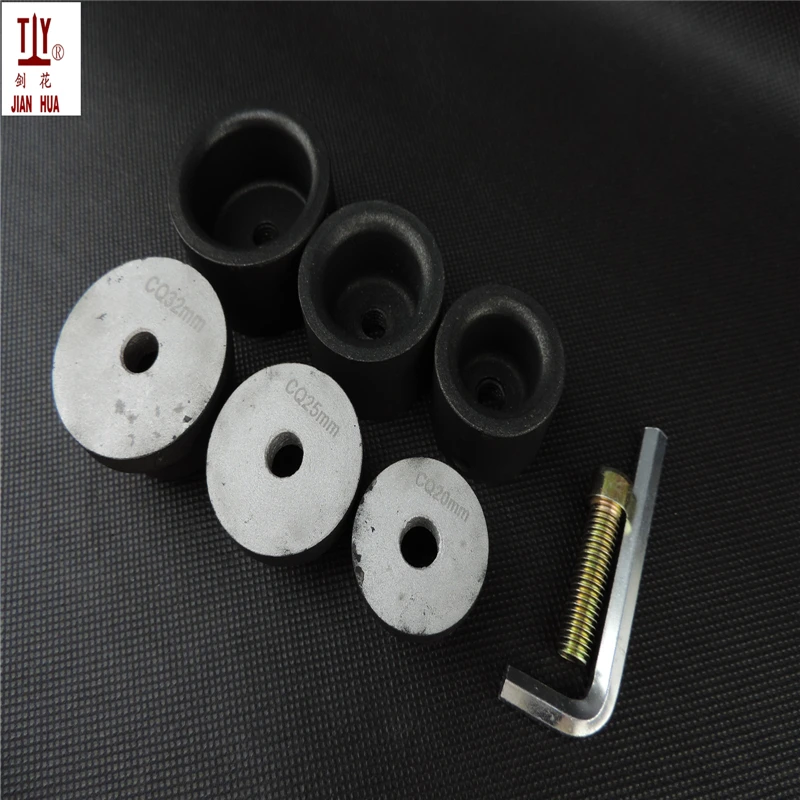 Free Shipping 3pcs/set Nozzles With Non Stick Mold Coating DN20-32mm Die Head Welding Parts Ppr Pipe Welding Machine Heads