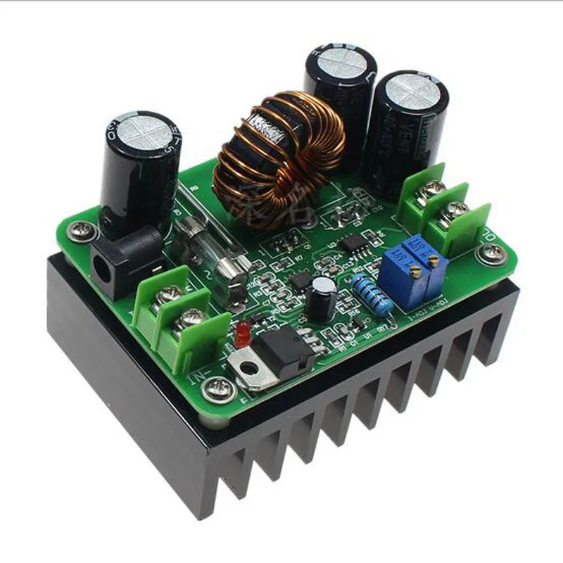 

DC/DC Boost Converter 10-60V to 12-80V Step-up Voltage Regulator 600W Auto Power Supply Transformer Adjustable Output Voltage