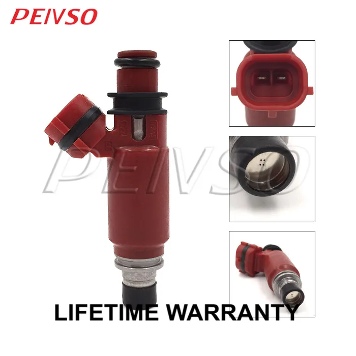 PEIVSO 4pcs 15710-52G00 195500-3260 Fuel Injector For CHEVROLET&SUZUKI METRO 1998~2001 / SWIFT 1998~2001 1.3L L4 1955003260