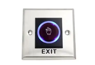 Door lock  Infrared Sensor Switch No Touch Contactless Door Release Exit Button with LED Indication