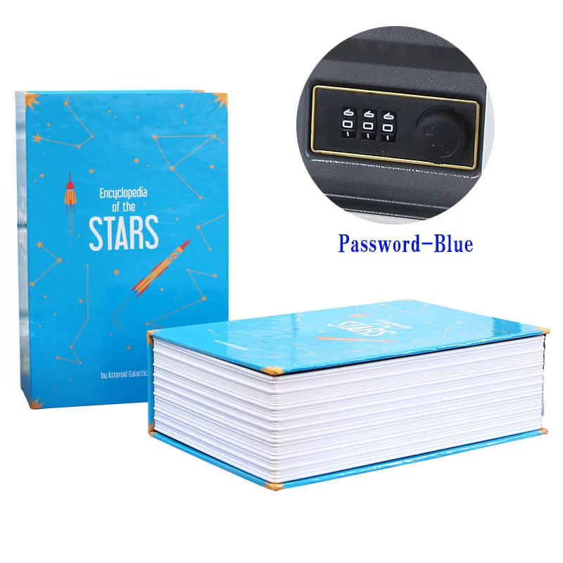 Ospon Book Safes Simulation Dictionary Secret Book Safe Creative Money Cash Jewelry Storage Collection Box Security Bank Size S