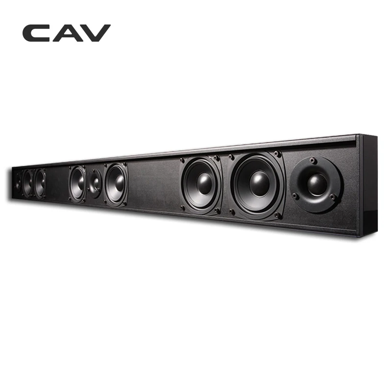 CAV AL210 Passive Speaker Soundbar Column Wired 3.0 Channel Two-Way Home Theater Passive Speakers Professinal TV Speaker Cinema