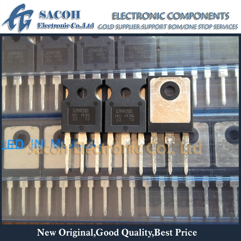 

Refurbished Original 5Pcs/Lot IRG7PH42UD1 G7PH42UD1 IRG7PH42UD-E IRG7PH42UD G7PH42UD TO-247 45A 1200V Power IGBT Transistor