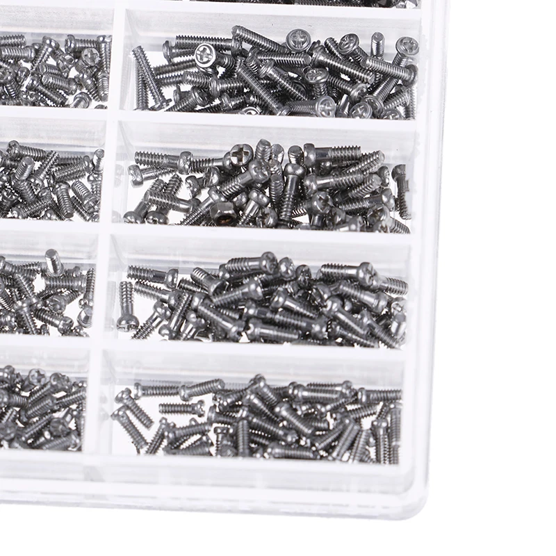 1000pcs/set Micro Glasses Sunglass Watch Spectacles Screws Nuts Screwdriver Repair Tool