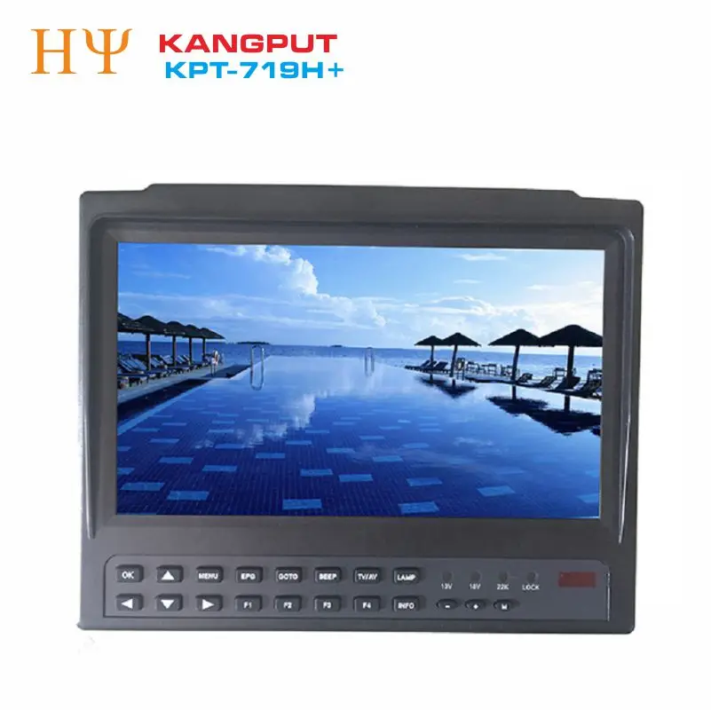 [Genuine] KPT-719H+ AHD TVI CVI DVB-S2 Digital Satellite Finder Meter CCTV camera lcd backlight kpt-719h+ satellite receiver