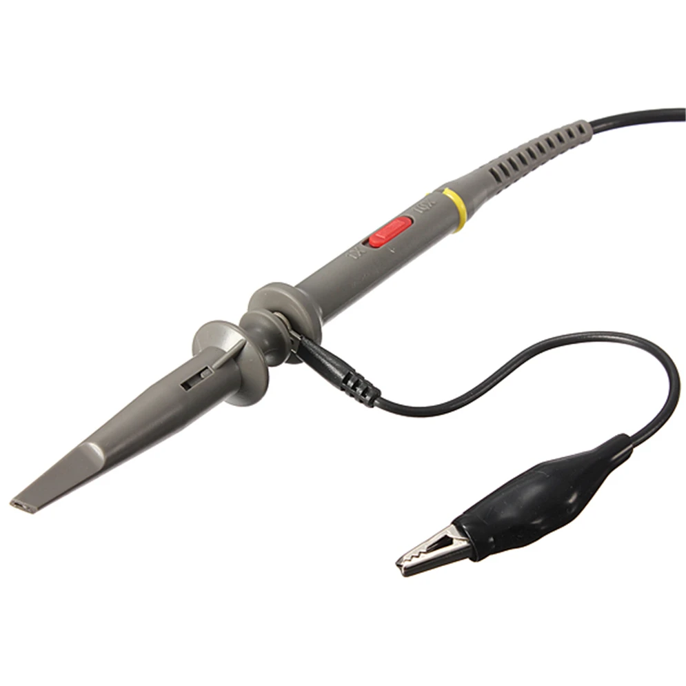Cleqee 2PCS P6060 Oscilloscope Probe 60MHz Clips For Tektronix oscilloscope HP X1/X10 DC-60MHz