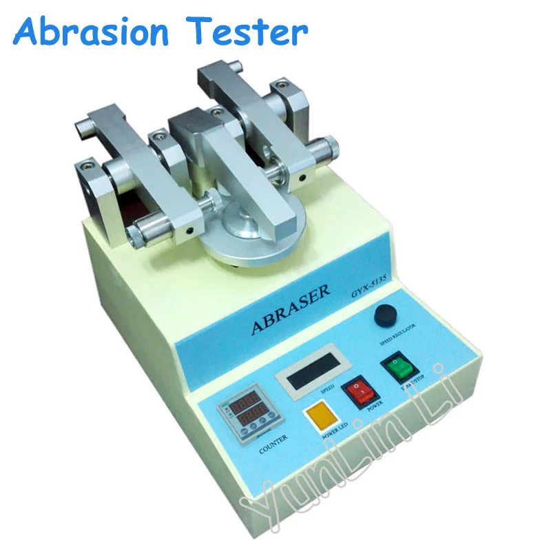 Abrasion Tester 110V/220V Grinding Wheel Wear-resisting Machine Film Grinding Machine Paint Film Abrasion Meter GYX-5135