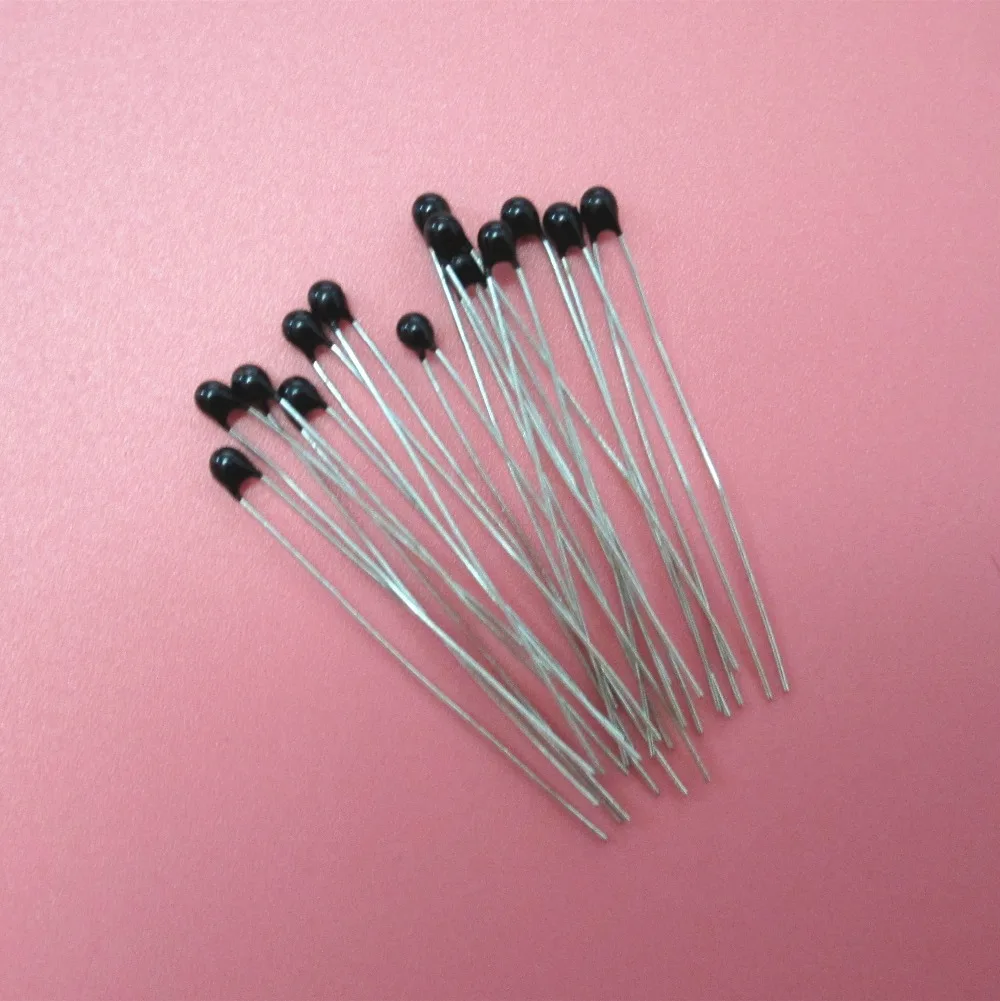 50pcs 10k OHM NTC Thermistor Resistor NTC-MF52AT 10K +/-5% 3950 +/-%