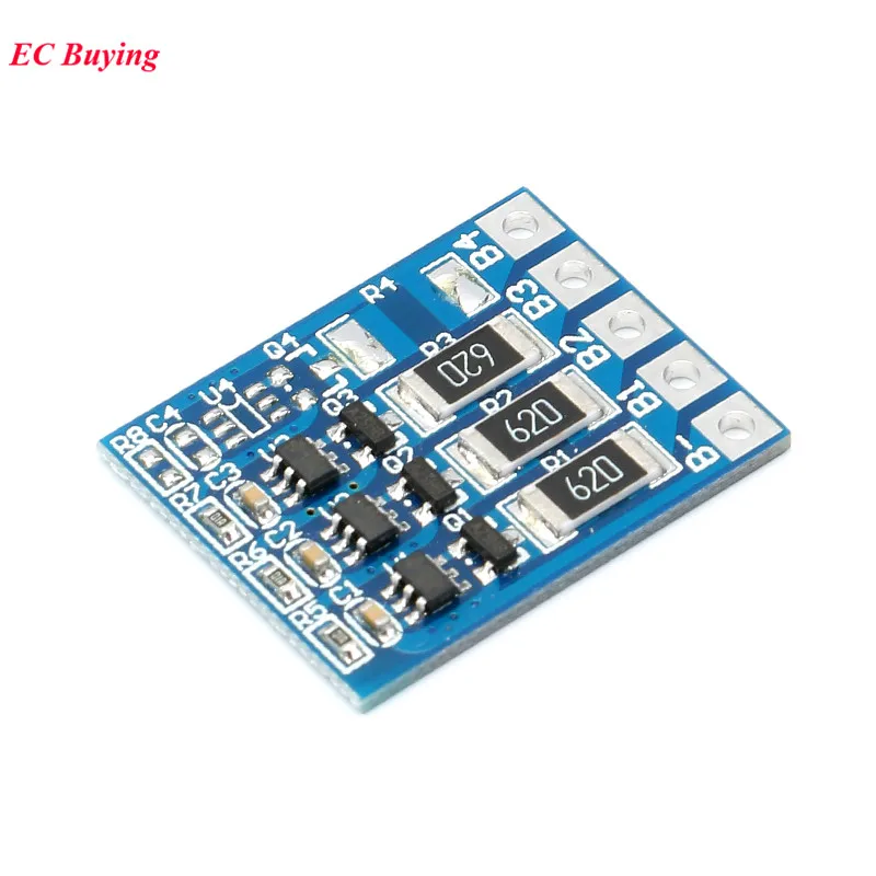 3S 18650 Battery Balancer PCB Board BMS Li-ion 11.1V 12.6V 18650 Battery Charging Module Voltage Current Balance 4.2V 66mA