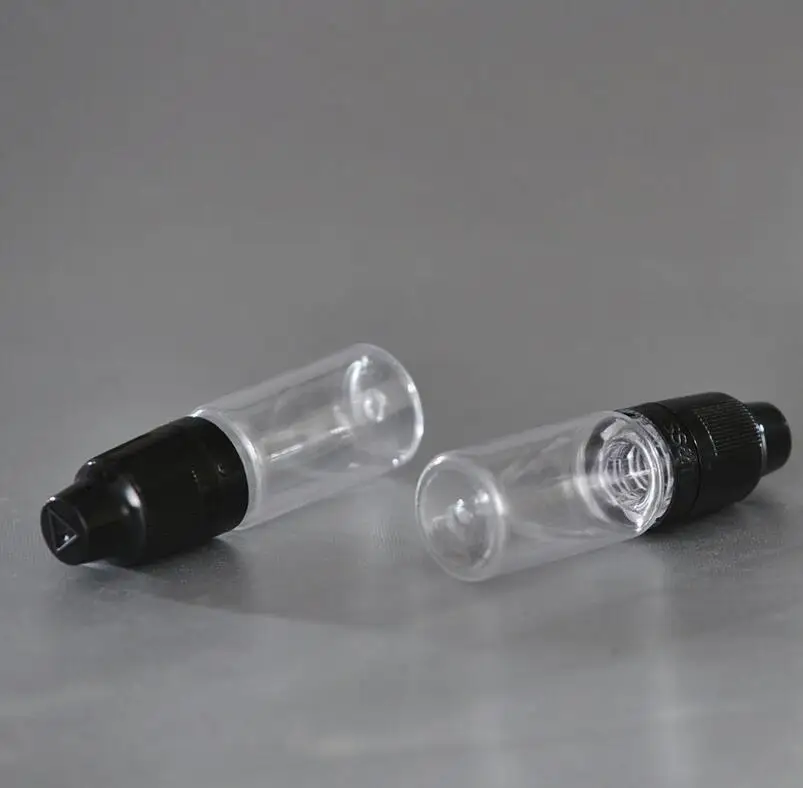 Wholesale 10ML Plastic Dropper Bottle With Childproof Cap and Tip, Empty PET Refillable Bottles for E juice