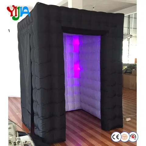 Inflatable LED Photo Booth 6x6x7.3ft