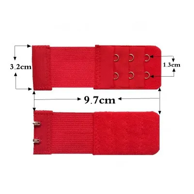 1PC Bra Extenders Strap 2 Rows 3 Rows 4 Rows Women Ajustable Intimates Lengthened Bra Hook Buckle Bra Extension Belt 2021