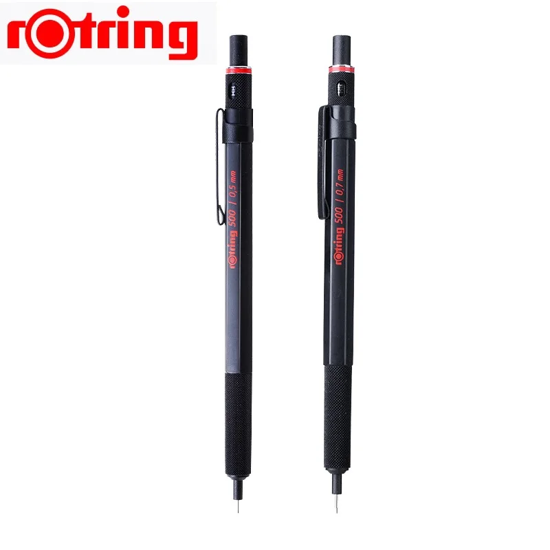 

Rotring 500 0.5mm/0.7mm mechanical pencil plastic pen holder Metal knurling grip automatic pencil 1 piece