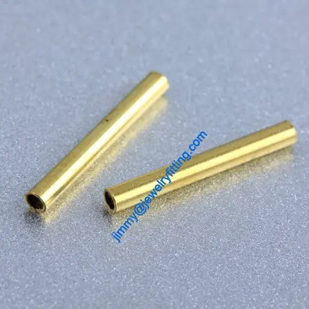 

Copper Tube Conntctors Tubes jewelry findings 1.5*12mm ship free 10000pcs copper tube Spacer beads