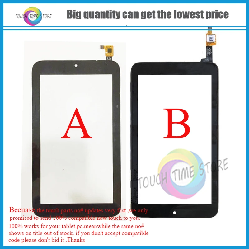 Novo painel touch alde 7 polegadas para tablet alcatel pixi 7 2g 3g refletor 1216x 1216d com sensor de toque frete grátis