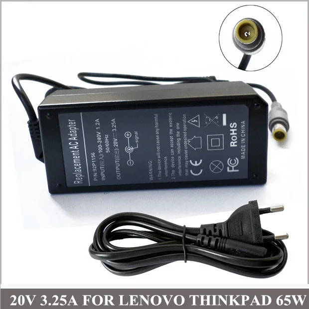 20V 3.25A 65W Laptop AC Adapter Carregador Portatil For Caderno Lenovo IBM ThinkPad 40Y7702 40Y7703 40Y7704 40Y7705 40Y7706