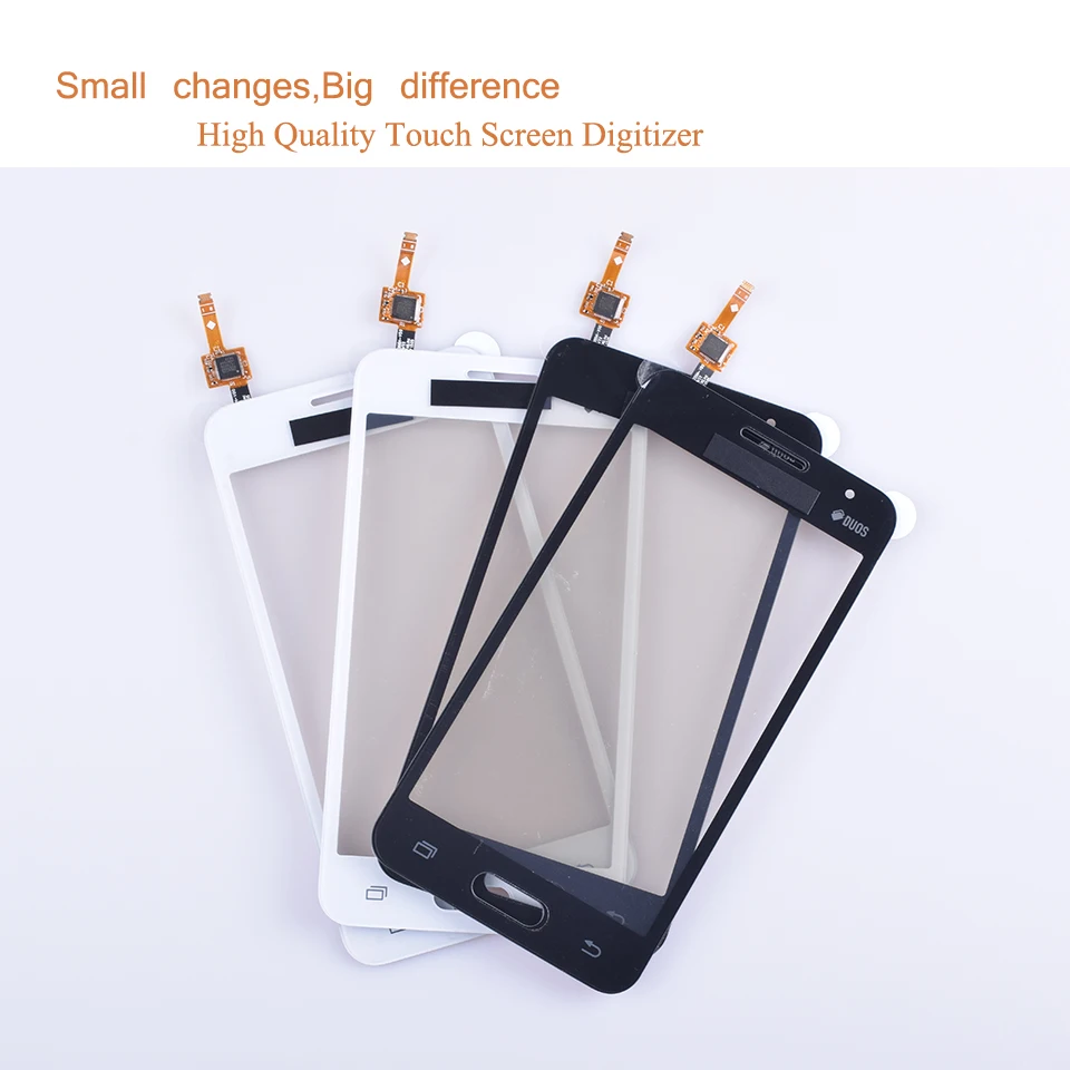 10Pcs/Lot For Samsung Galaxy DUOS Core 2 II SM-G355H G355H G355 G355M Touch Screen Digitizer Sensor Outer Glass Lens Panel