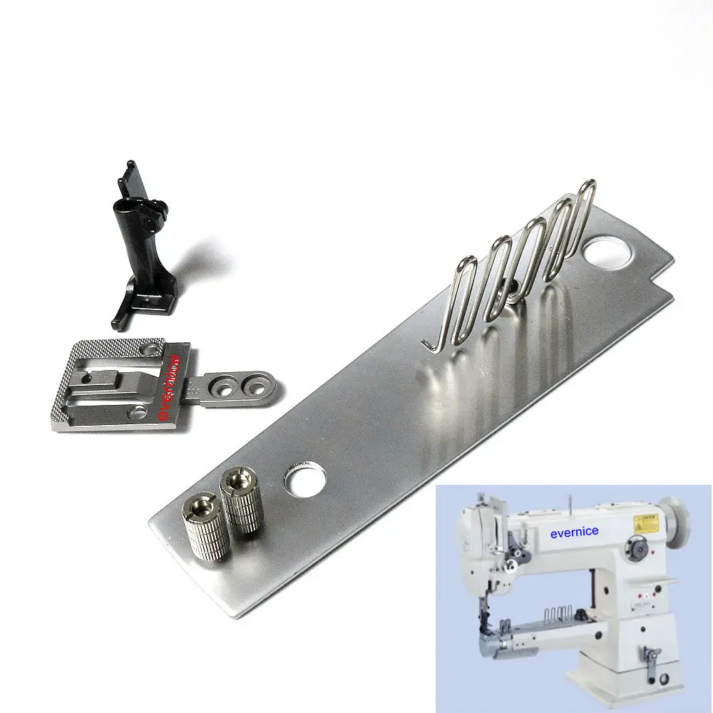 Throat Plate + Feeder + Walking Feet + Binder Bracket For Juki Dsc-246V Binding