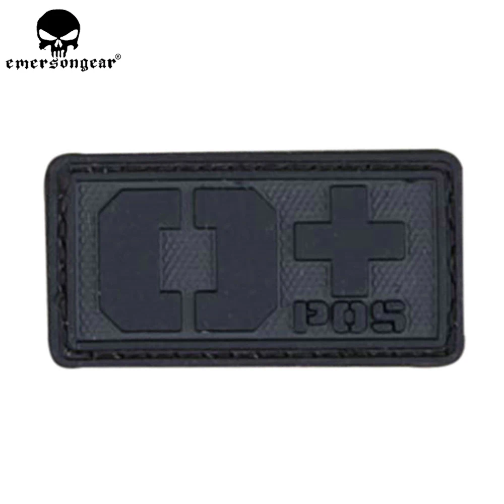 EmersonGear Parche Hexagonal Sangre VC/O – Airsoft Wargame Negro/Verde/Blanco - imagen 3