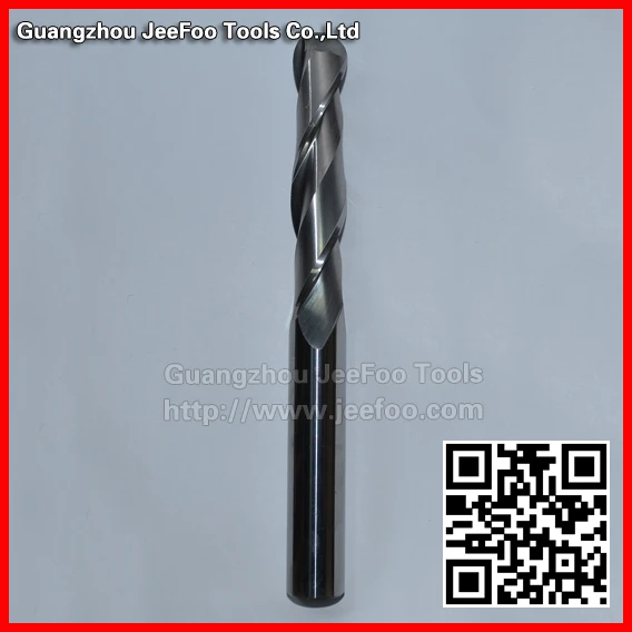 20*100*200L  Solid Carbide Two Flutes  Ball Nose End Mills, CNC Milling Cutter, Router Bits,PVC, Machine Tool