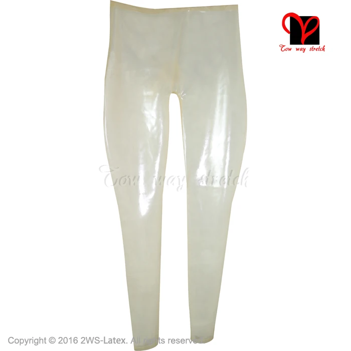 Latex noir Sexy énorme Leggings anatomique cock ball Long pantalon en caoutchouc Latex fjConGenre pénis gaine XXXL grande taille KZ-018