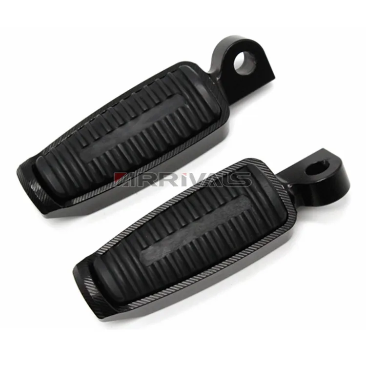 Motorcycle 45 Degree Footpegs Black CNC Footrests Fits For Harley Sportster XL 883 XL1200 V-Rod Low Hugger