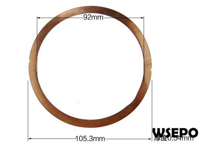 Chongqing Quality! Cylinder Gasket for 192F 12HP Air Cooled 04 Stroke Diesel Engine,7.5KW~8KW Generator Parts