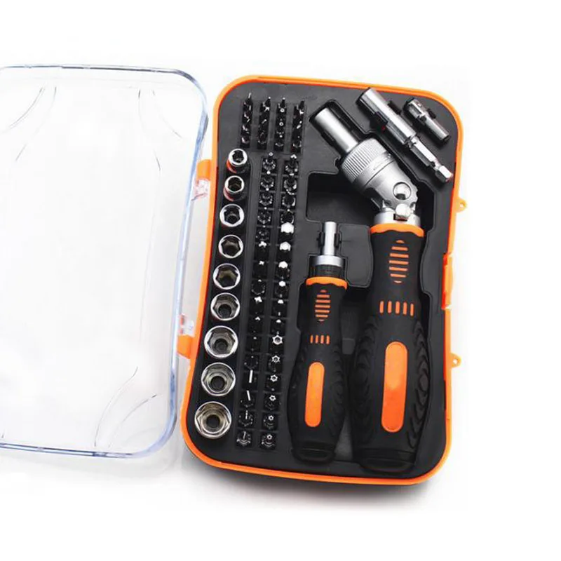 Multifunction CR-V Screwdriver Sleeve Tools Kit Support Demolition Mobile Phone Computer for Home Mechanical With Storage Box