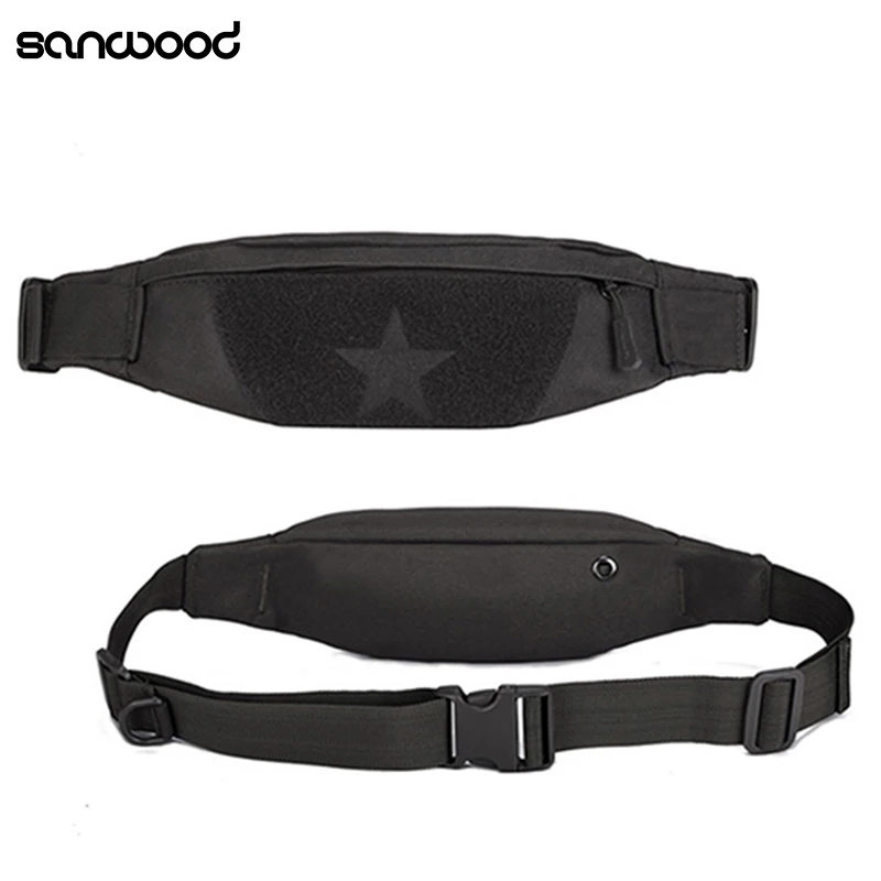 Men\'s Breast Package Unisex Waterproof Outdoor Sports Bag Travel Phone Fanny Pack Waist Pouch waist bag Male Banana Bag