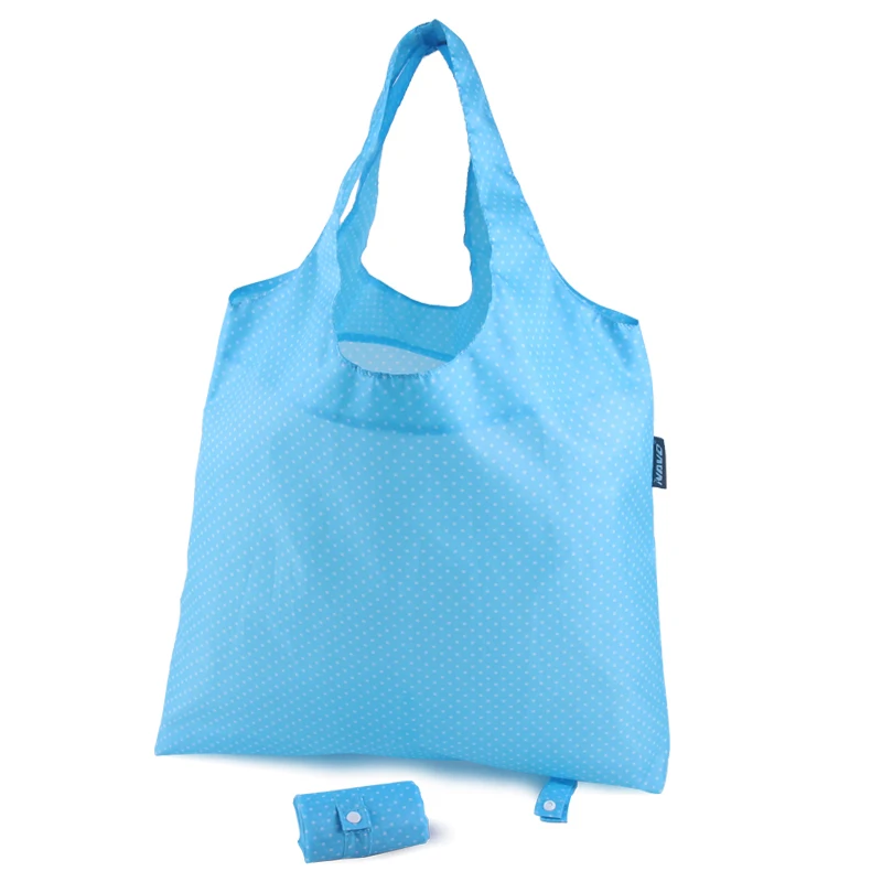 Folding Reusable Shopping Bag 45x65cm Large Big Shopper Foldable Shopping Grocery Bag